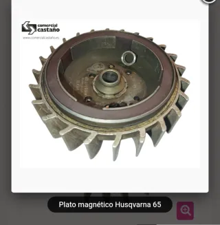 Plato magnético Husqvarna 65