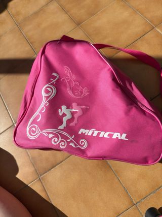 Patines 4 ruedas muy originales talla 38 con bolsa