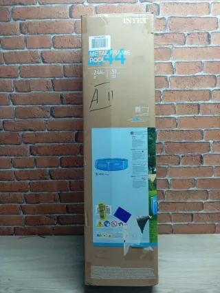 Piscina Desmontable Intex Redonda Metal