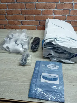 Piscina Desmontable Intex Redonda Metal