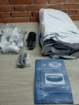 Piscina Desmontable Intex Redonda Metal