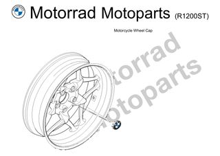 Tapa Aniversario BMW R1200ST 1x6€ 2x11€