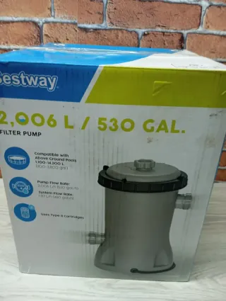 Bestway Depuradora Filtro Cartucho 2006L
