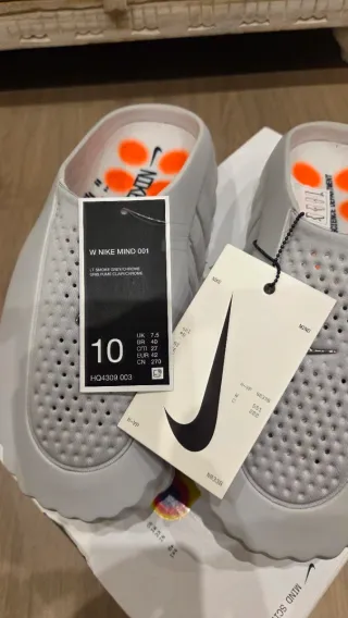 Nike Mind 001 Slide Light Smoke Grey 42