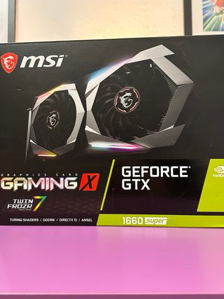 NVIDIA GTX 1660 Super MSI Gaming X