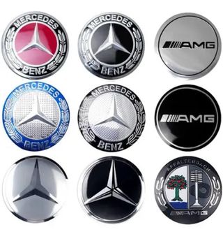 Tapas Bujes Mercedes-Benz 75mm