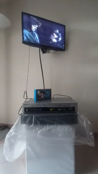 Samsung DVD-V6450 VHS + DVD con telecomando