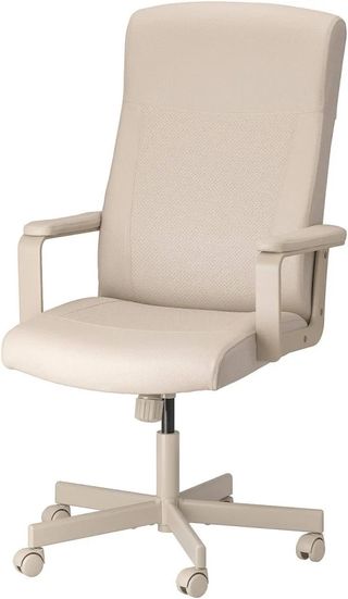 Silla giratoria IKEA Murum oficina beige