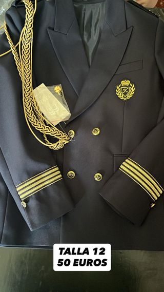 Traje de comunión niño talla 12