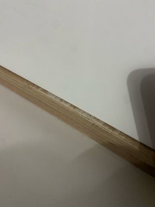 Cajonera 3 cajones madera y blanco