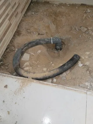 Cambio de plato de ducha.