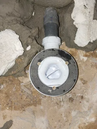 Cambio de plato de ducha.