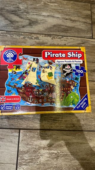 Puzzle Orchard Toys Barco Pirata 100 Piezas