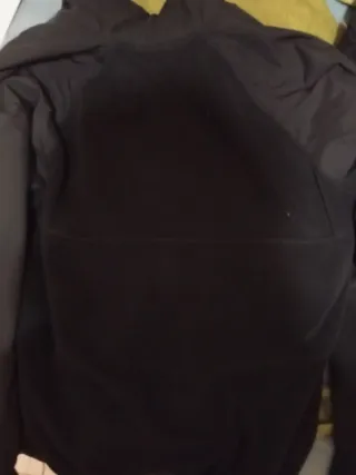 Polar Nike Negro con cremallera rosa