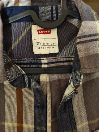 Camisa Levi's Talla L Cuadros