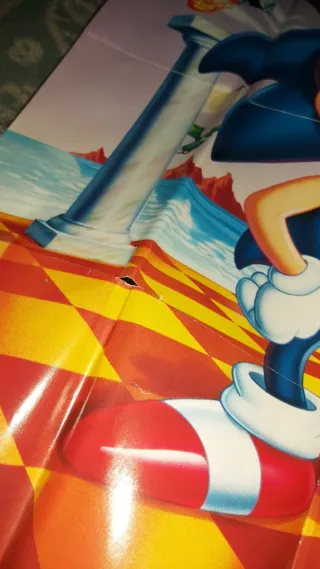 Póster Sonic The Hedgehog SEGA Megadrive