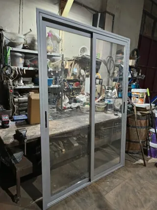 Cierre de aluminio corredera