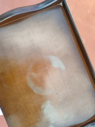 Mesita de noche de madera