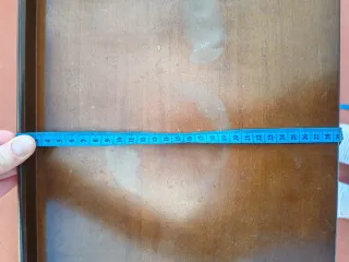 Mesita de noche de madera