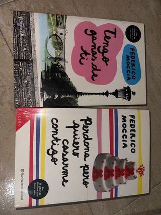 2 libros de Federico Moccia