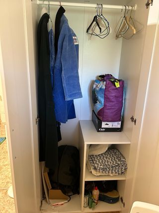 Armario BRIMNES Ikea Blanco 2 Puertas