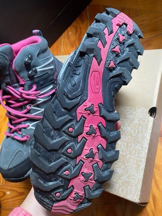 Botas de montaña CMP mujer T40 gris/rosa