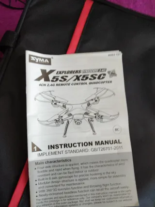 Dron Syma X5 SC Nero