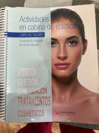 Libro Actividades en cabina de estética