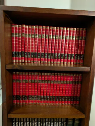 Gran Enciclopedia Galega + Librería Roble Macizo
