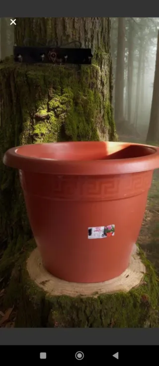 Maceta Plástico Grande 60cm