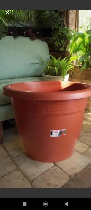 Maceta Plástico Grande 60cm