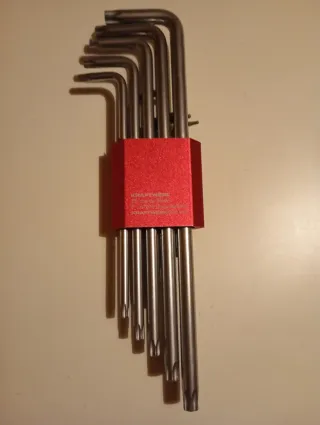 Juego Llaves Torx Acodadas Kraftwerk
