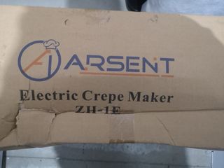 Crepera industrial hostelería nueva sin usar