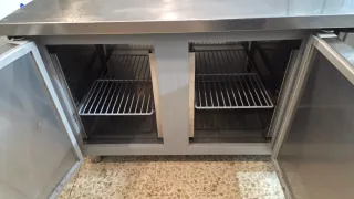 Bajo mostrador refrigerado acero inoxidable