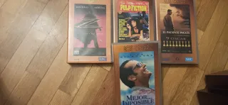 Lote 4 Películas VHS: Zorro, Pulp Fiction, Inglés