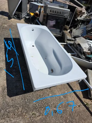 Bañera acrílica nueva