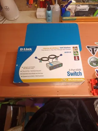 D-Link DKVM-2K KVM Switch 2 Puertos