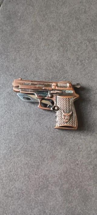 Mechero  Pistola Vintage