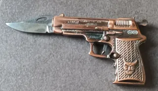 Mechero  Pistola Vintage