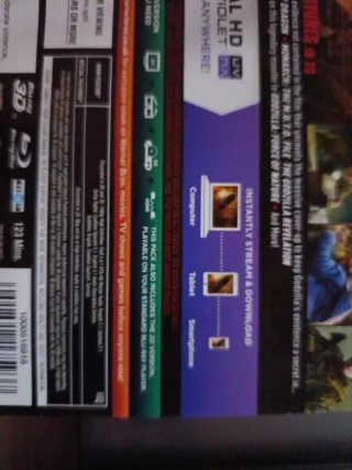 Steelbook Godzilla y Capitana Marvel Blu-ray 3D