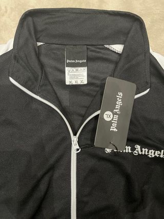 Tuta Palm Angels nera e bianca