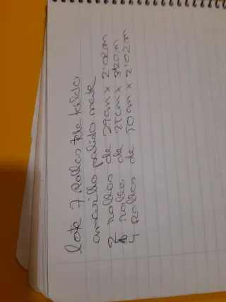 Tela toldo color amarillo palifo mate