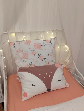 Cama Minnen metal blanco con 3 posiciones