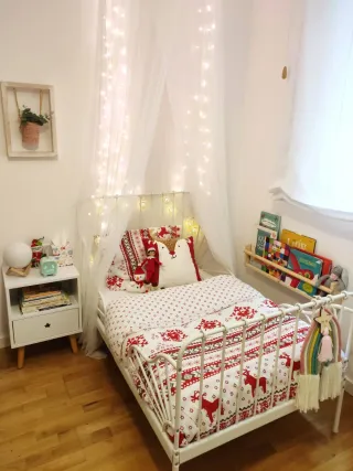 Cama Minnen metal blanco con 3 posiciones