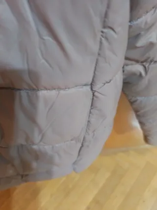 Cazadora plumífero rosa ligera M