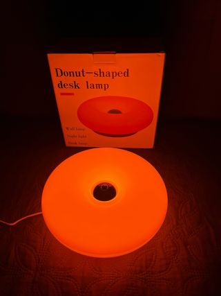 Lampada Led Stile Bauhaus Donut Ciambella