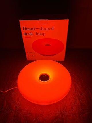 Lampada Led Stile Bauhaus Donut Ciambella