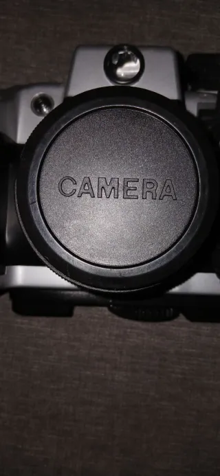 Olympia Cámara Analógica Plata y Negra