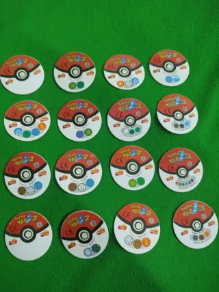 Tazos Pokémon Holográficos