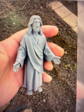 Figura Jesús con la Cruz